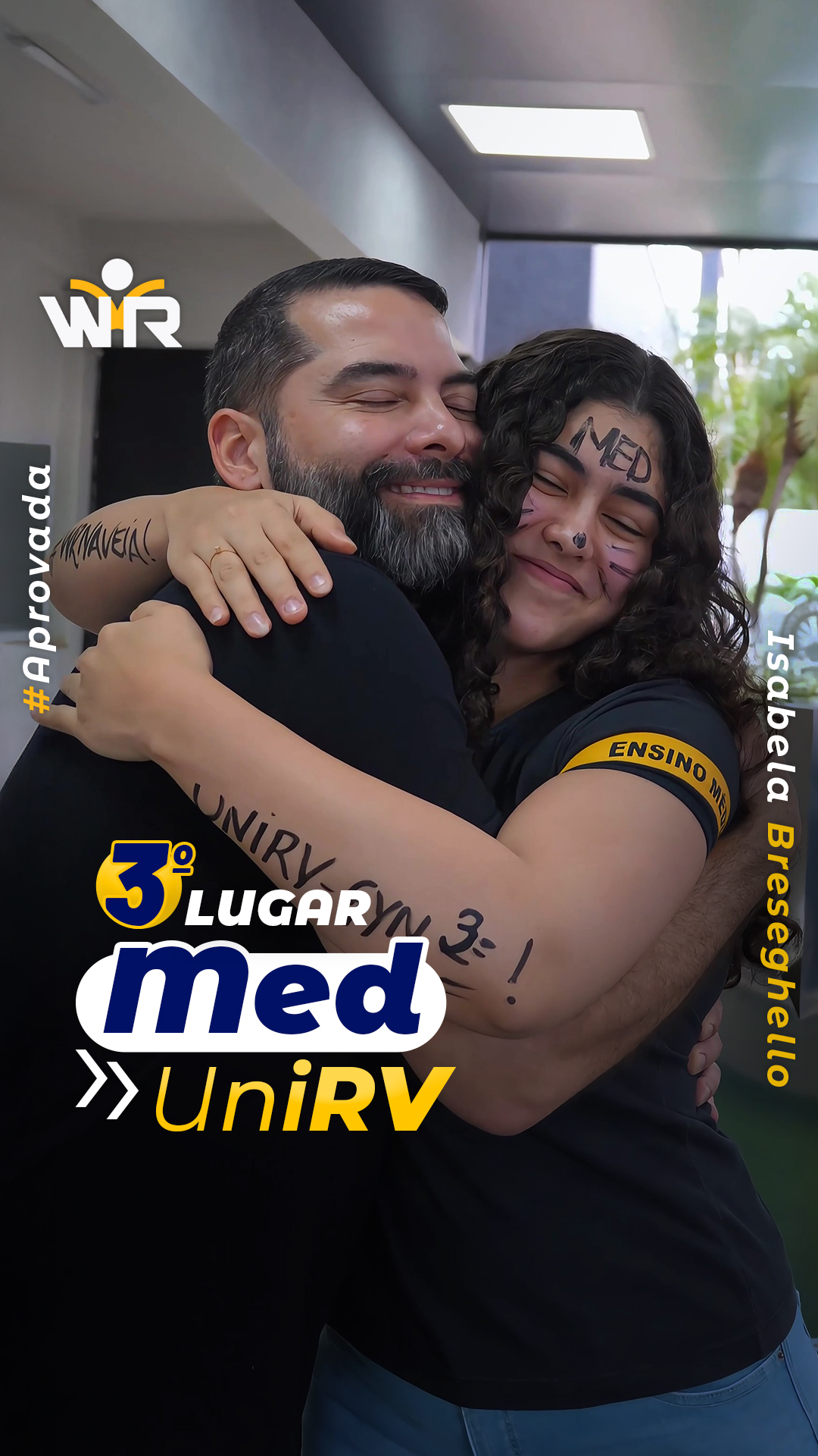 CAPA - Isabela Breseghello - 3º lugar MED - UNIRV - 2025
